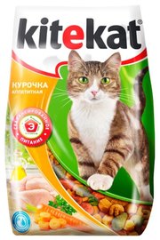 Kitekat Корм для кошек Сухой корм Курочка Аппетитная фото